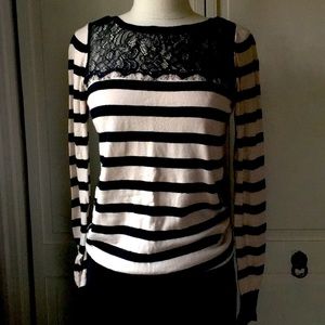 LC Striped Sweater